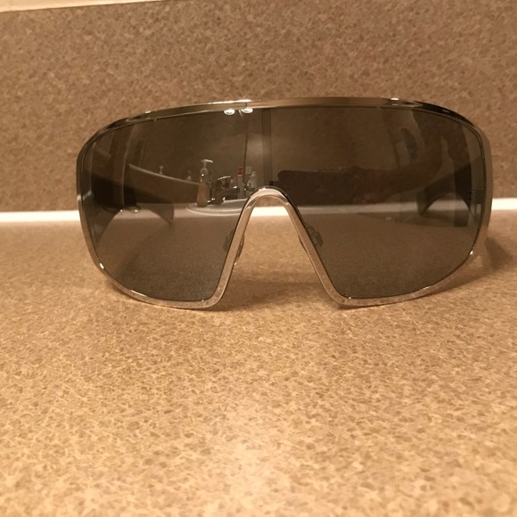 silver shield sunglasses